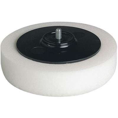 Polishing Pad,Foam,6 In Dia.