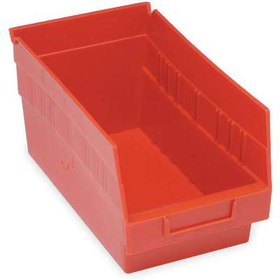 Shelf Bin,W 6 5/8,H 6,D 11 5/8,