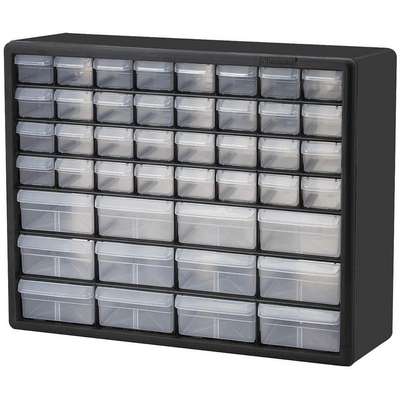 Drawer Bin Cabinet,6-3/8 In. D,