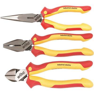 Insulated Plier Set,3 Pc.