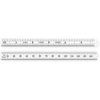 Steel Rule,Flexible,6 In,Type