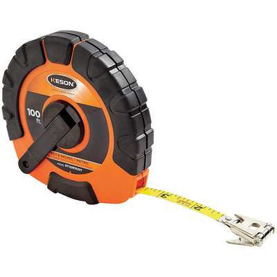 Tape Measure,3/8 In x 100 Ft/