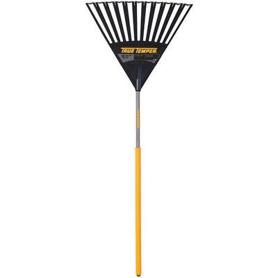 Leaf Rake,24 In. W,Wood Handle,