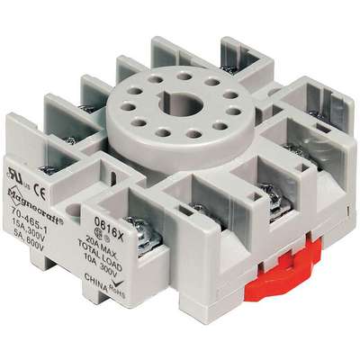 Socket,Relay,11Pin,300/600V,