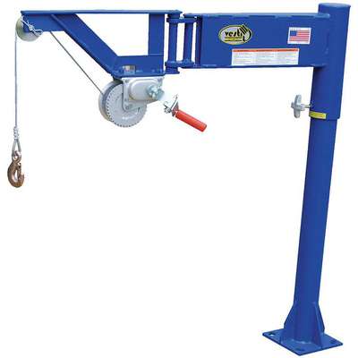 Davit Crane,Van,400 Lb,Manual