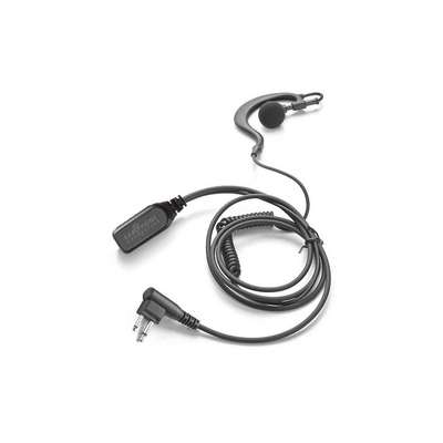 Earhook Lapel Microphone,Black