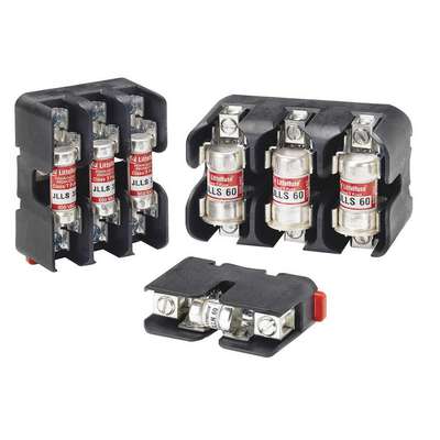 Fuse Block,31 To 60A,T,3 Pole