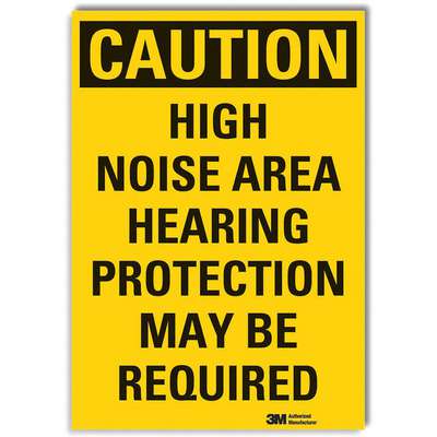 Caution Sign,10 In. H,Vinyl