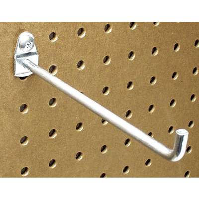 Single Rod Pegboard Hook,Pk10