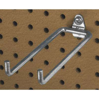 Double Rod Pegboard Hook,Pk10