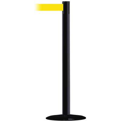 Barrier Post With Belt,13 Ft.