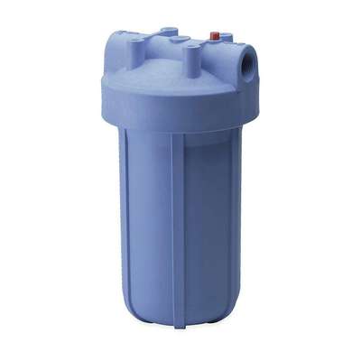 Filter Housing,1 In. NPT,Blue