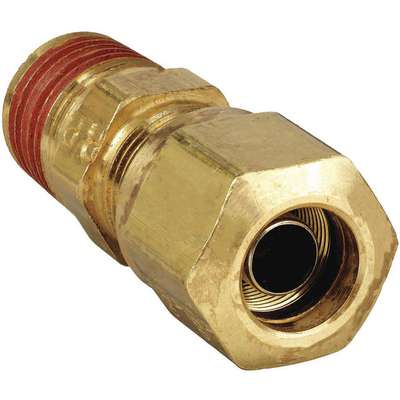 Male Connector,5/8 x 1/2 In