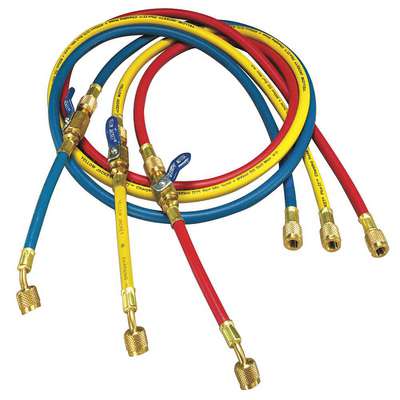 Manifold Hose Set,72 In,Red,