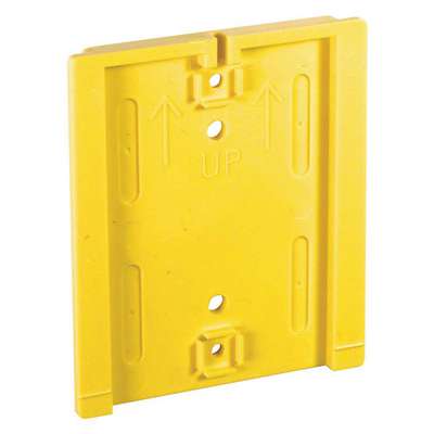 Yellow Wall Mount Plate For