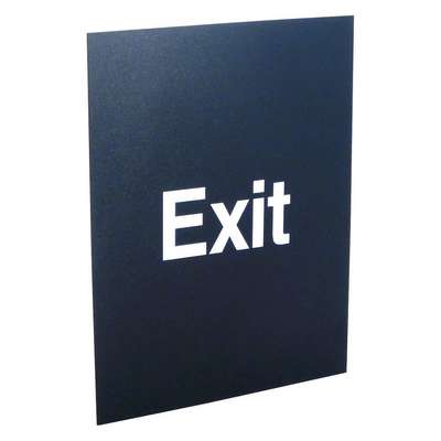 8.5x11 Sign - Exit (double