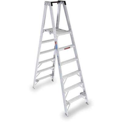 Twin Platform Stepladder,6 Ft,