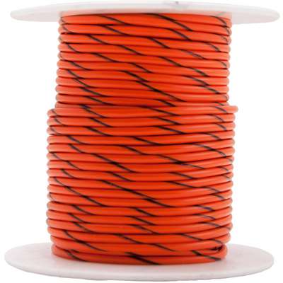 18GA Tracer Wire Orange/Black