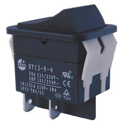 Rocker Switch,Dpst,4