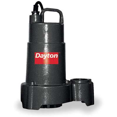 Sump Pump,1/2 Hp,1-1/2" NPT,15