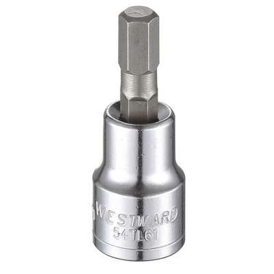 Socket Bit,Hex,Metric,7mm Tip,