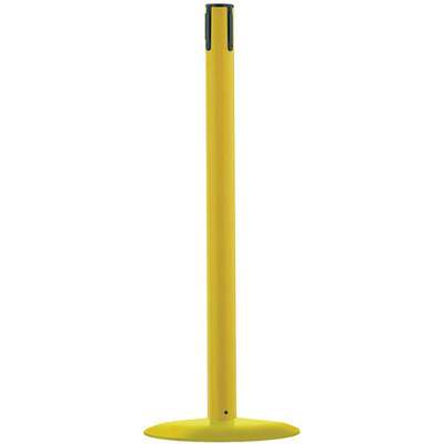 Receiver Post,38 In H,Yellow