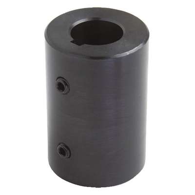 Rigid Shaft Coupling,Clamp,3" L