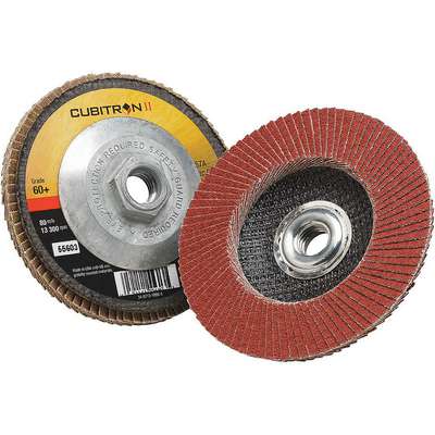 Flap Disc,T27,4-1/2in. x 5/8-