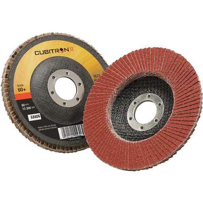 Flap Disc,T27,4-1/2in. x 7/8in.