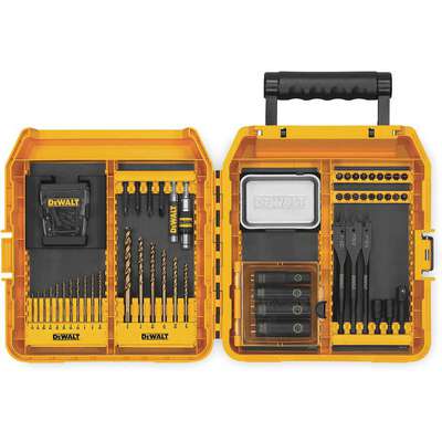 Screwdriver Bit Set,65 Pcs.,1/