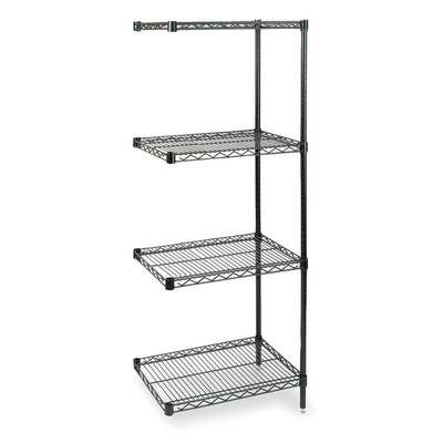 Wire Shelving,Add-On,63" H,