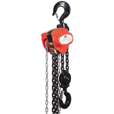 Manual Chain Hoist,6000 Lb.,