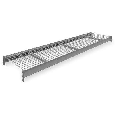 Shelf,Gray,8 Ft Width