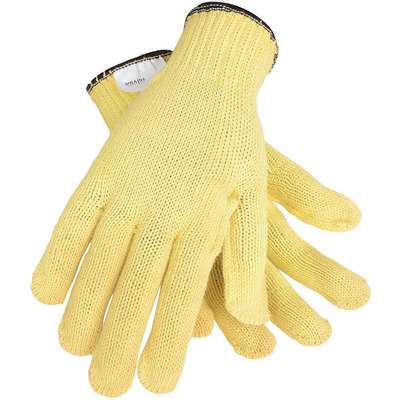 Cut Resistant Gloves,Yellow,L,