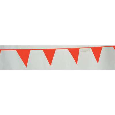 Pennants,Polyethylene,Orange,