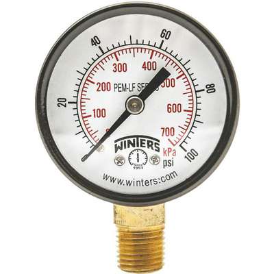 Gauge,Pressure,0 To 100 PSI,2