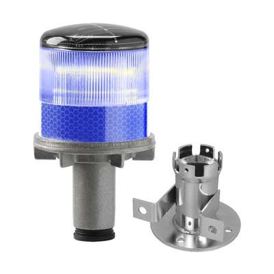 Warning Light,(4) LED,Blue,