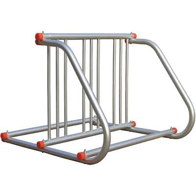 Bike Rack,2-Sided,6-Bike,39-1/