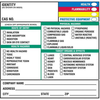 Secondary Label,5 In. H,5 In.