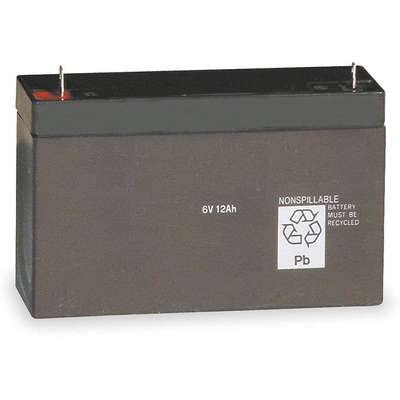 Lithonia Battery, 6V, 10 Ah