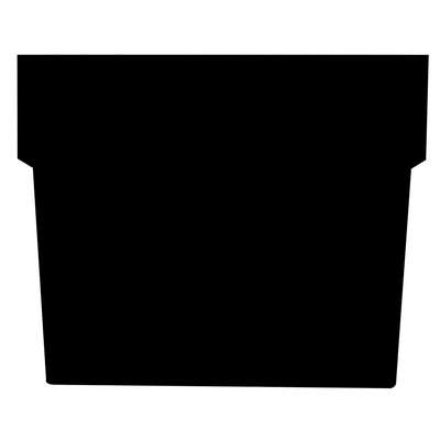 Shelf Bin Dividers 4.125x4 Blk