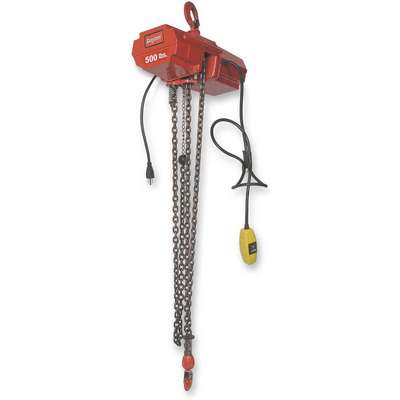 Electric Chain Hoist,800 Lb.,