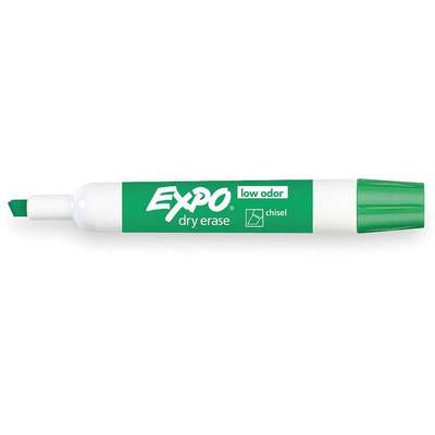 Dry Erase Marker,Lo Odor,Grn,