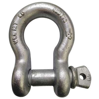 Anchor Shackle,Screw Pin,3/4"