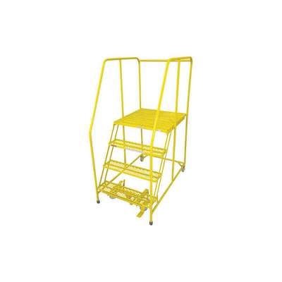 Rolling Ladder,Steel,70In. H.,