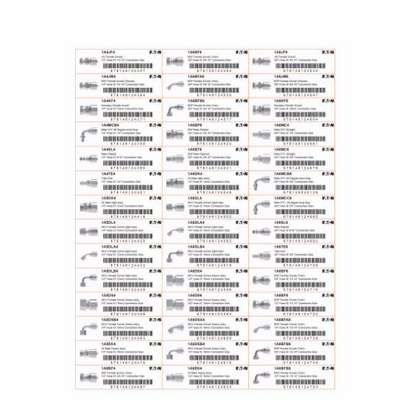 Z Series Hose End Labels