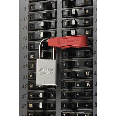 Circuit Breaker Lockout,Red,