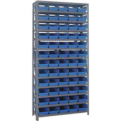 Bin Shelving,Solid,36X12,60