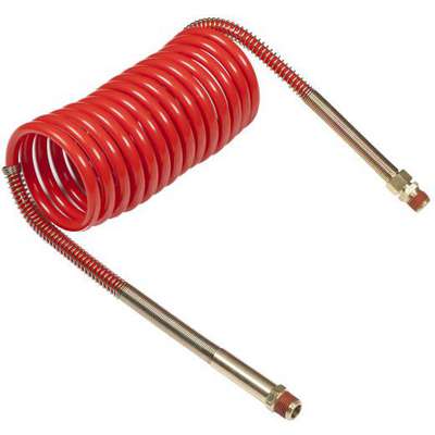 15'AIR Coil Red 12"Leads Brass