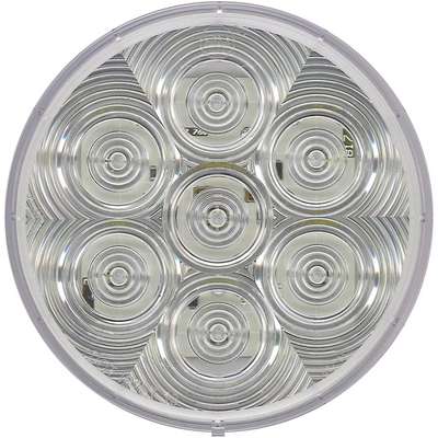 4" LED Back Up Light Clear Rnd